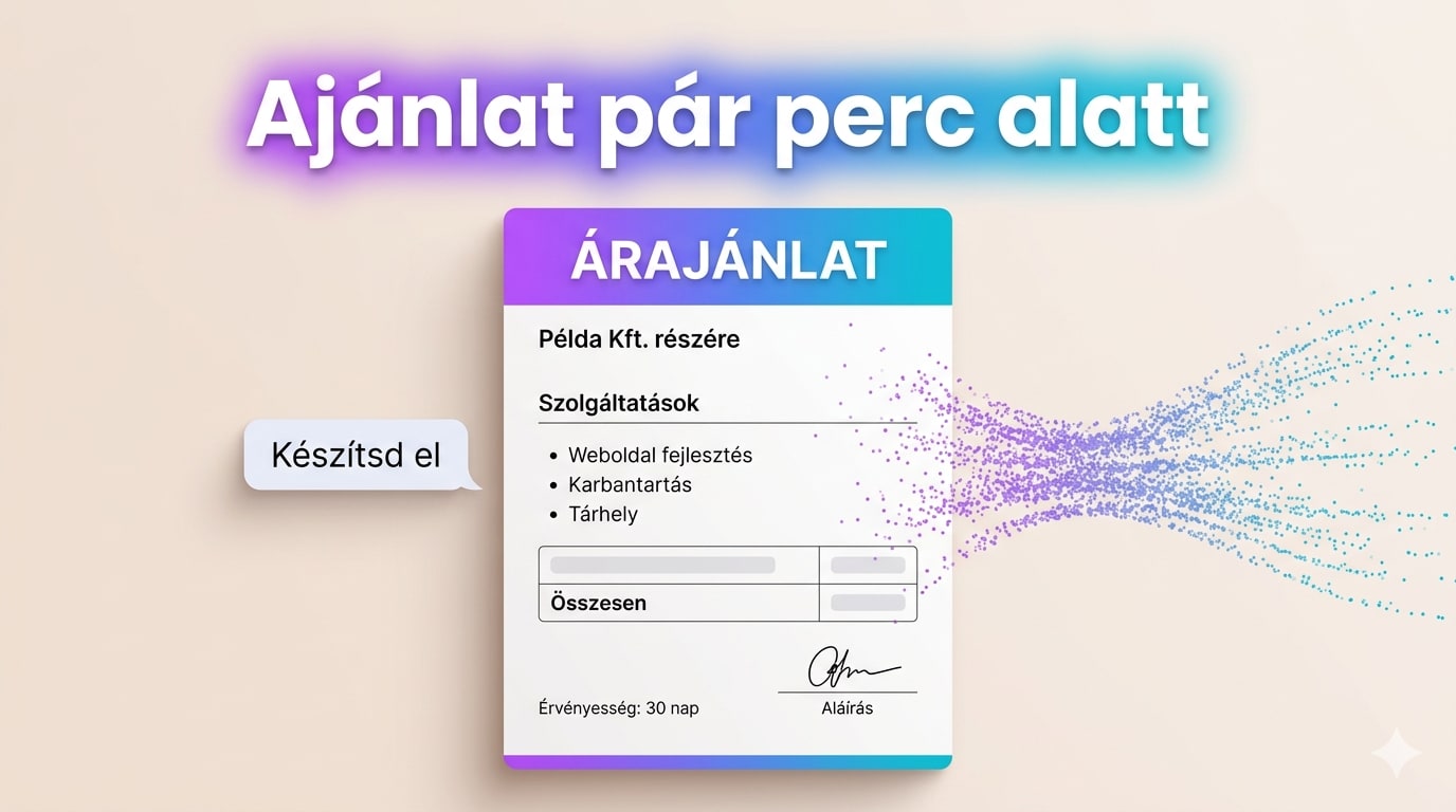 Ajánlatírás automatizálása AI-jal: lépésről lépésre 2026-ban